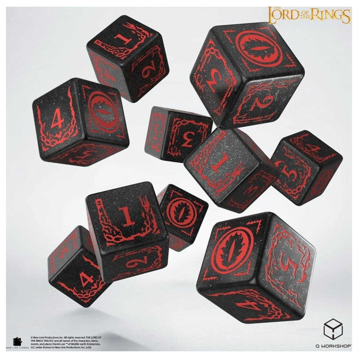 The Lord of the Rings: 10 D6 set kockica Mordor fotografija proizvoda