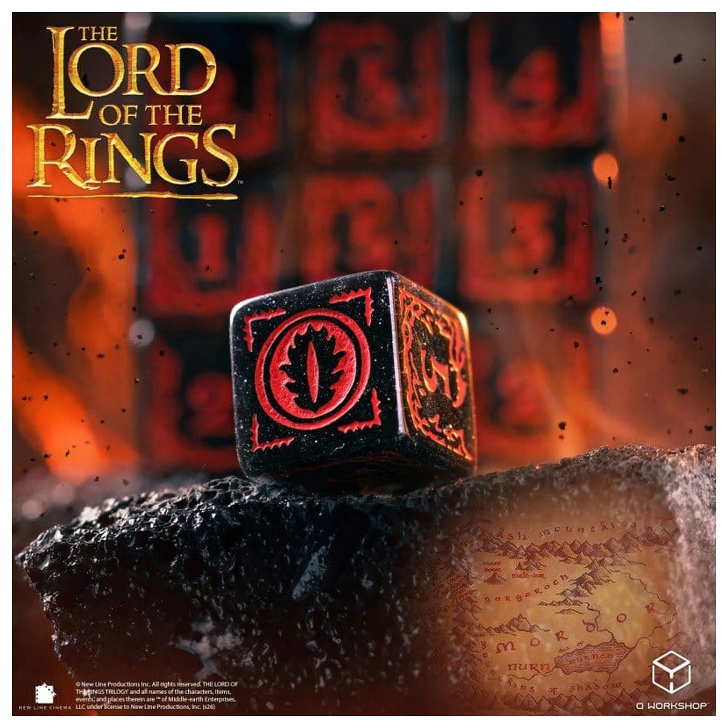 The Lord of the Rings: 10 D6 set kockica Mordor fotografija proizvoda