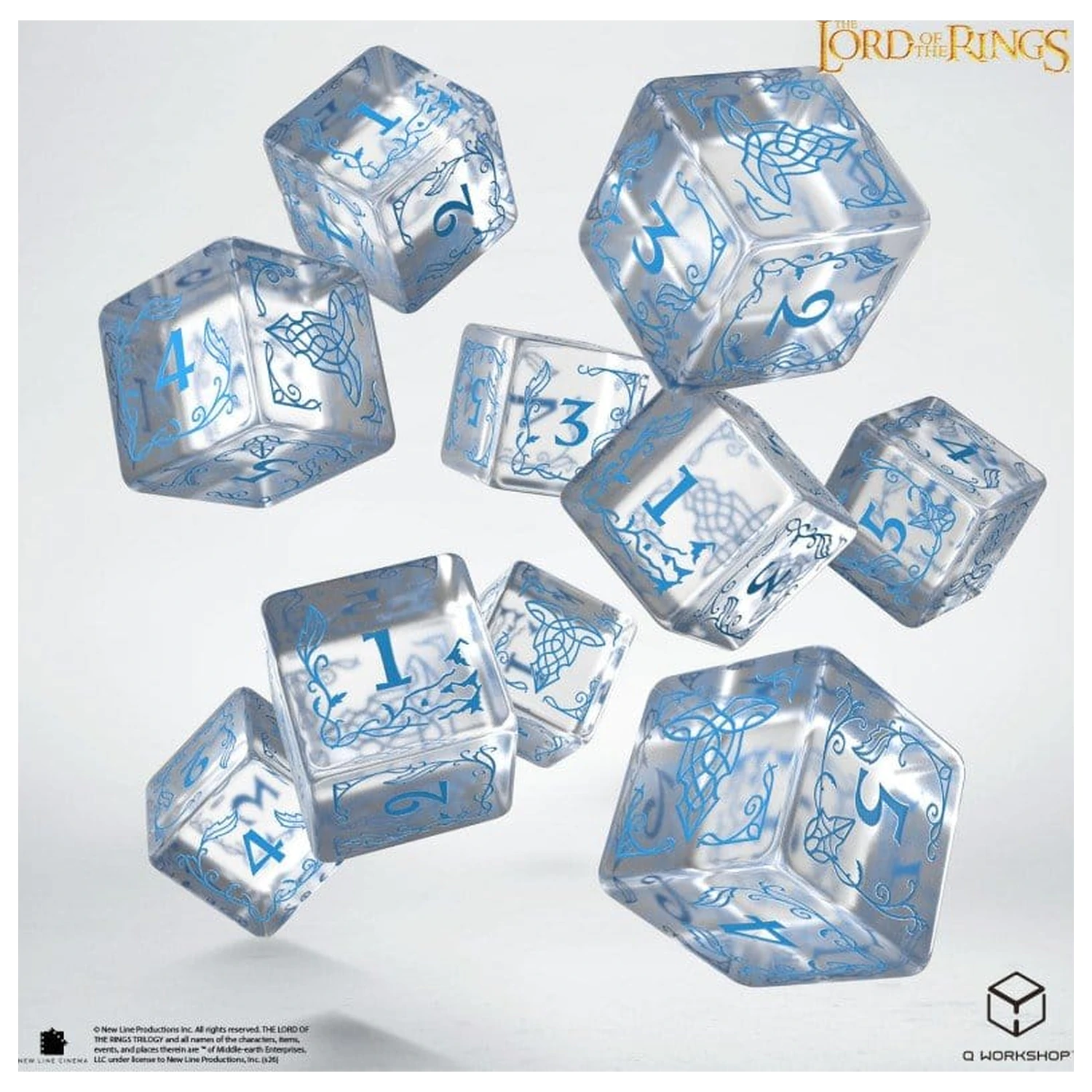 The Lord of the Rings: 10 D6 set kockica Rivendell (Water) fotografija proizvoda