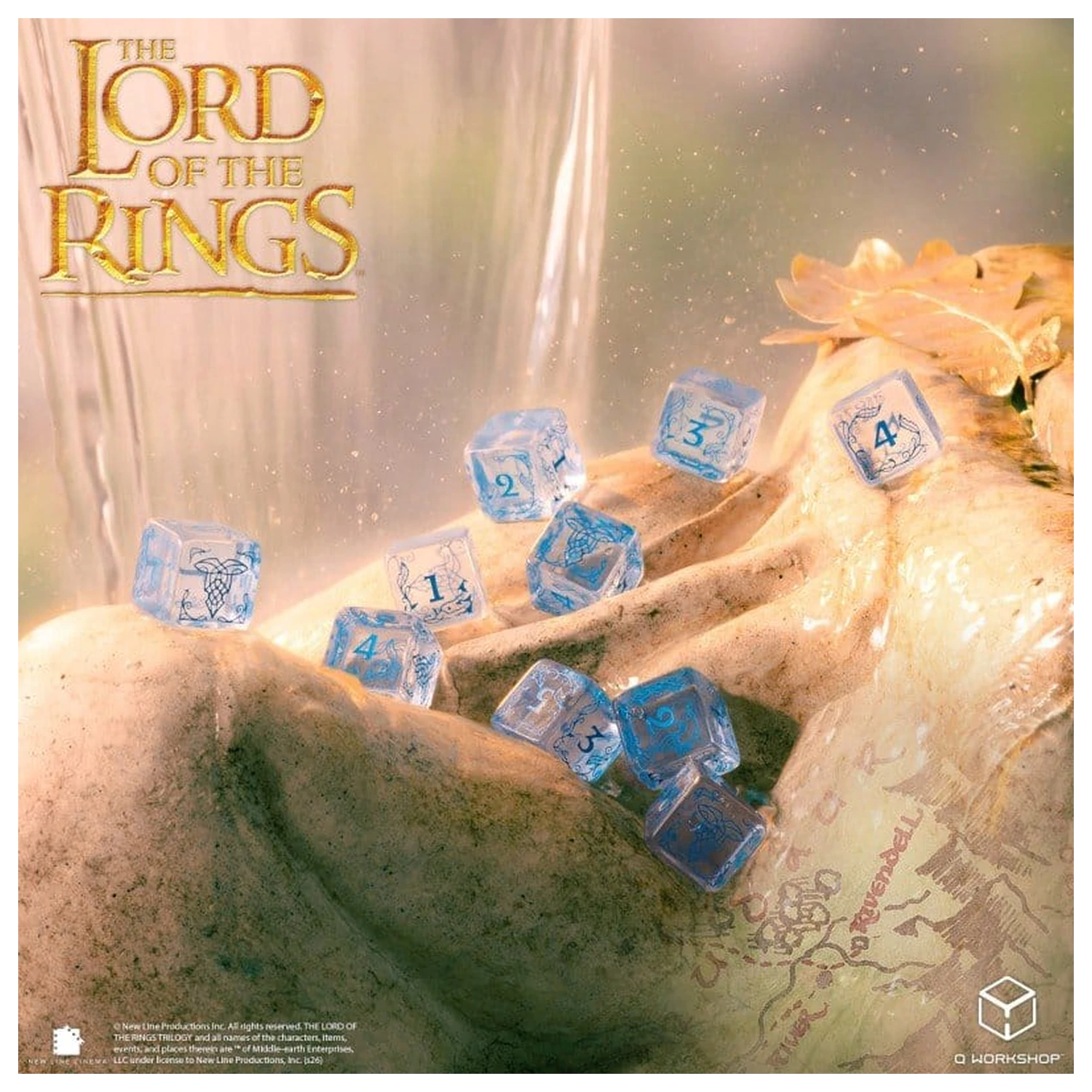 The Lord of the Rings: 10 D6 set kockica Rivendell (Water) fotografija proizvoda