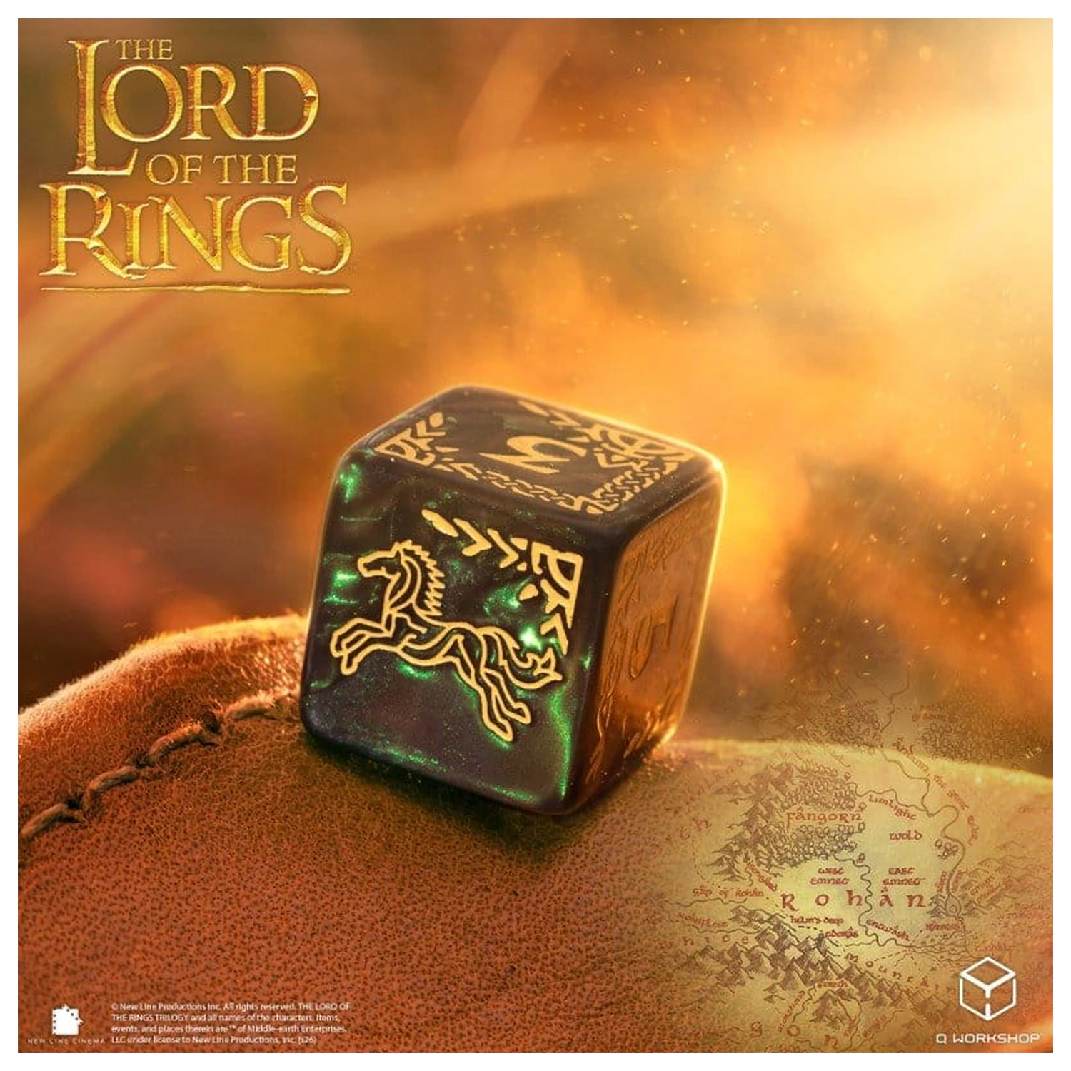 The Lord of the Rings: Set od 10 D6 Kockica Rohan fotografija proizvoda