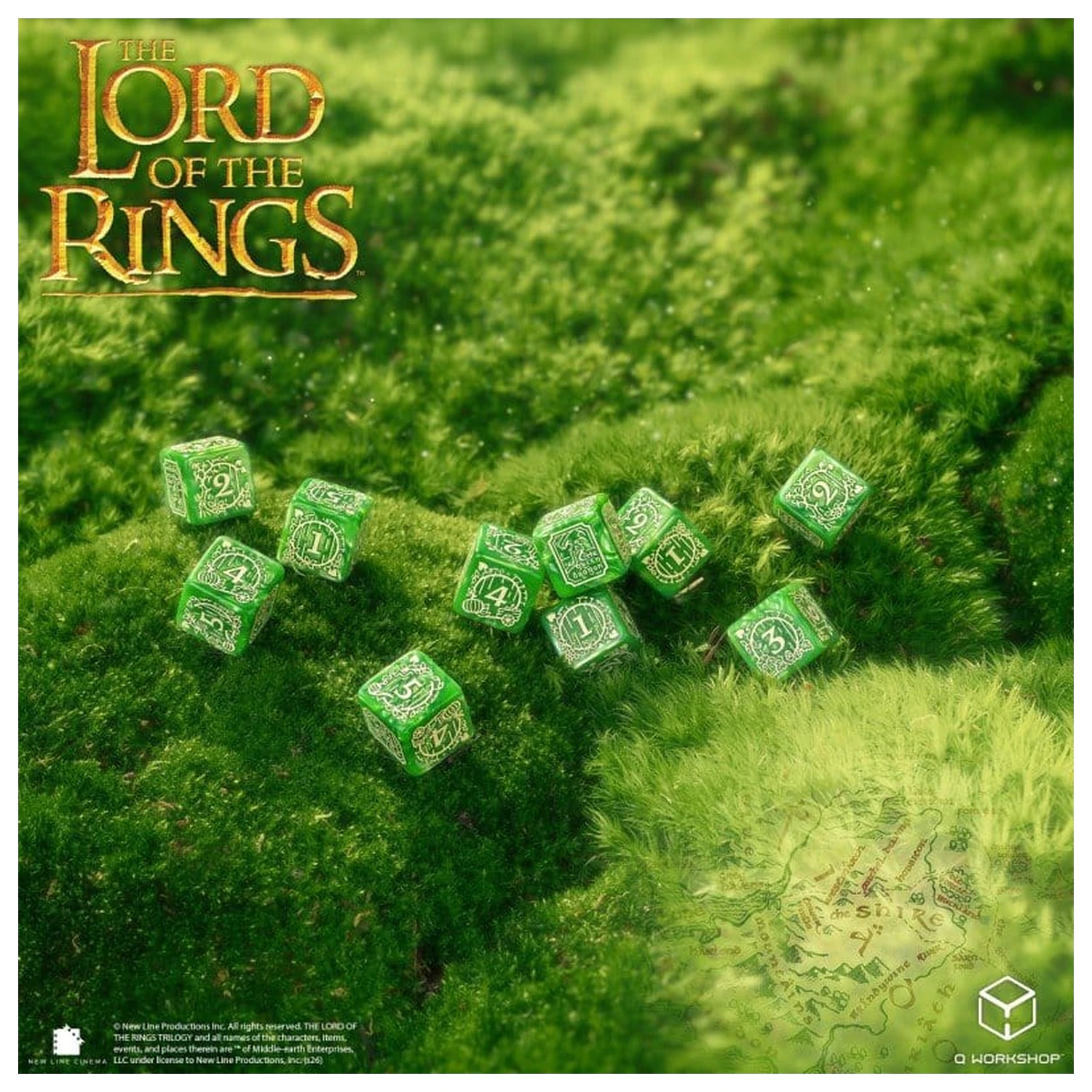The Lord of the Rings: 10 D6 set kockica Shire fotografija proizvoda