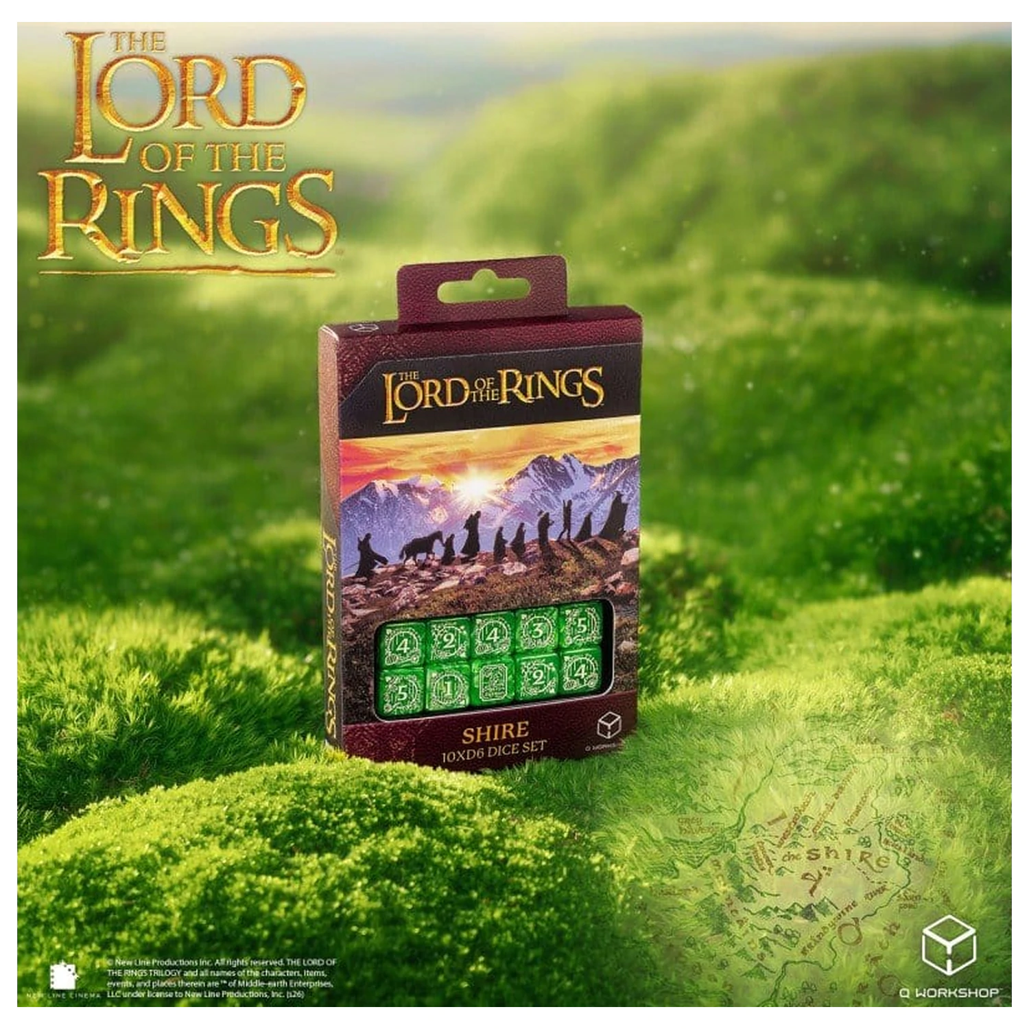 The Lord of the Rings: 10 D6 set kockica Shire fotografija proizvoda