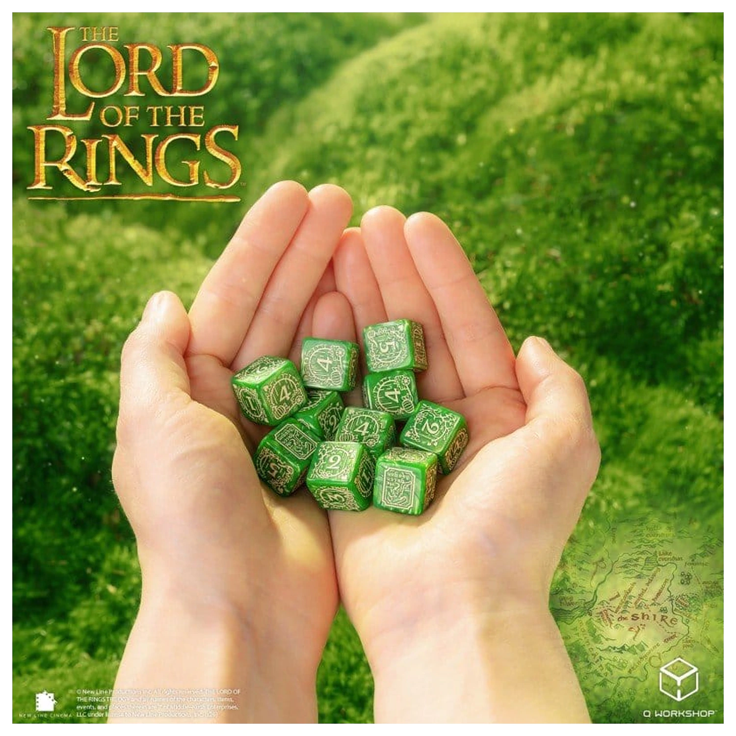 The Lord of the Rings: 10 D6 set kockica Shire fotografija proizvoda