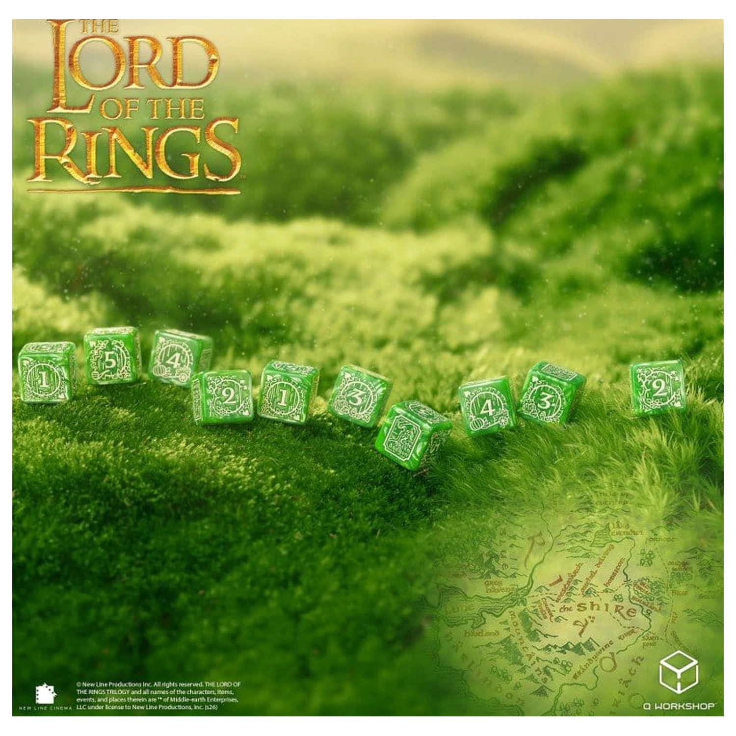 The Lord of the Rings: 10 D6 set kockica Shire fotografija proizvoda