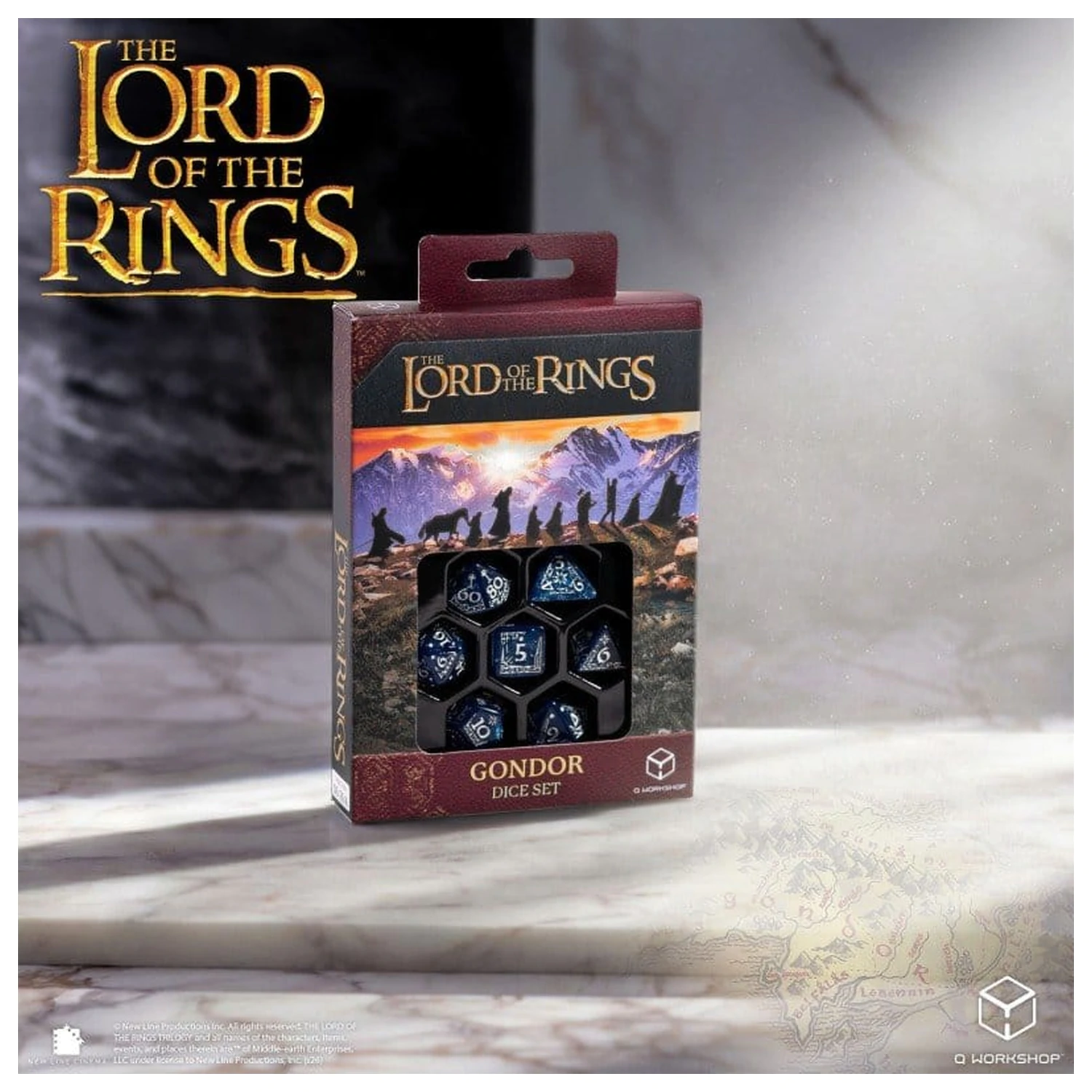 The Lord of the Rings Set kocki od 7 Gondor fotografija proizvoda