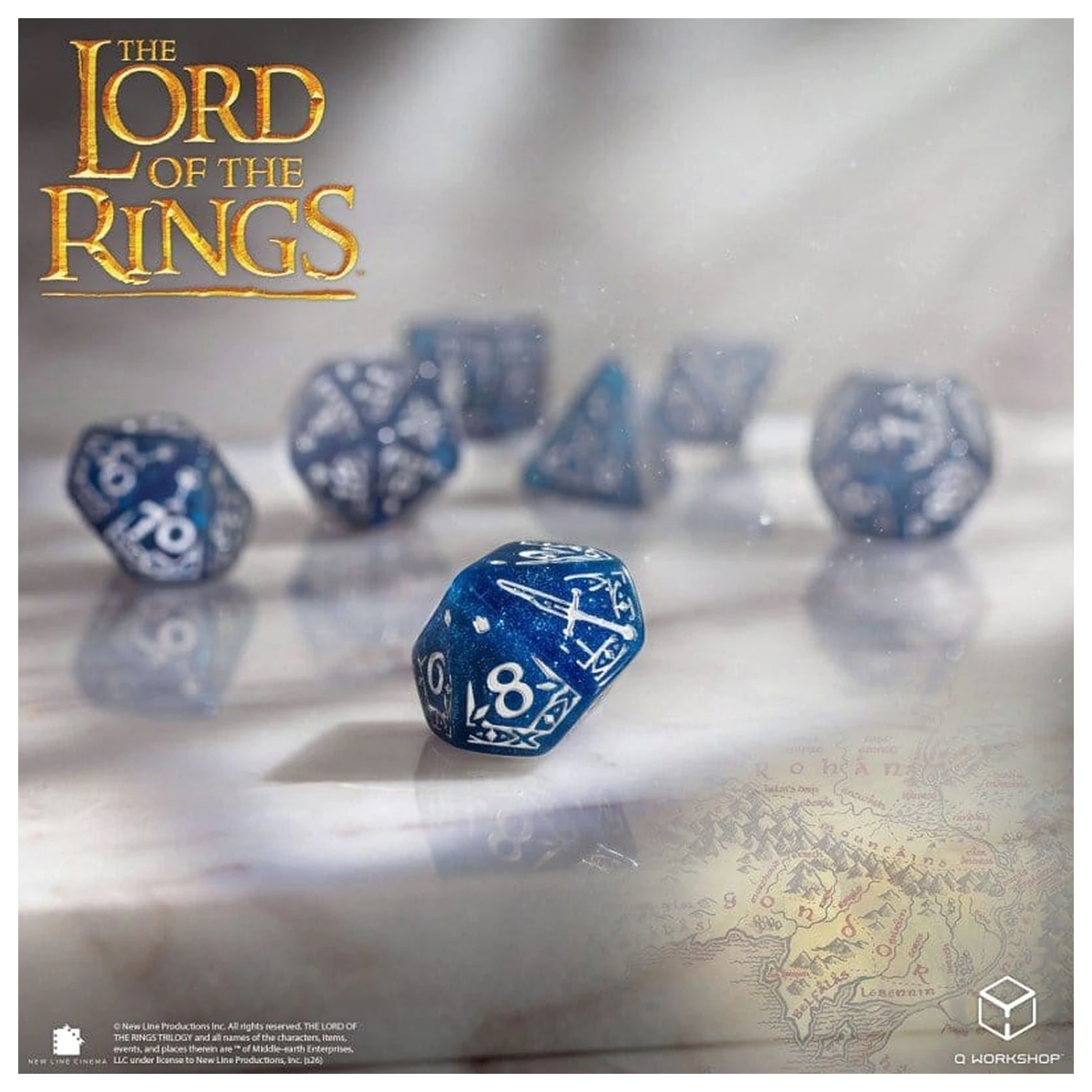 The Lord of the Rings Set kocki od 7 Gondor fotografija proizvoda