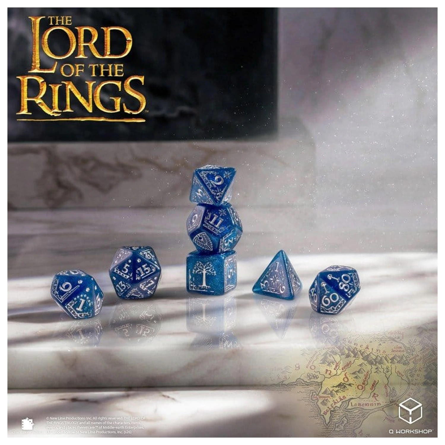 The Lord of the Rings Set kocki od 7 Gondor fotografija proizvoda