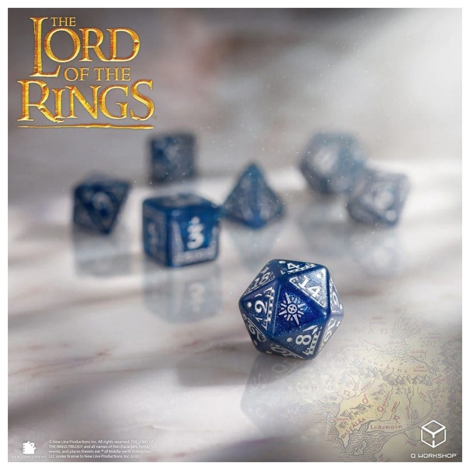 The Lord of the Rings Set kocki od 7 Gondor fotografija proizvoda