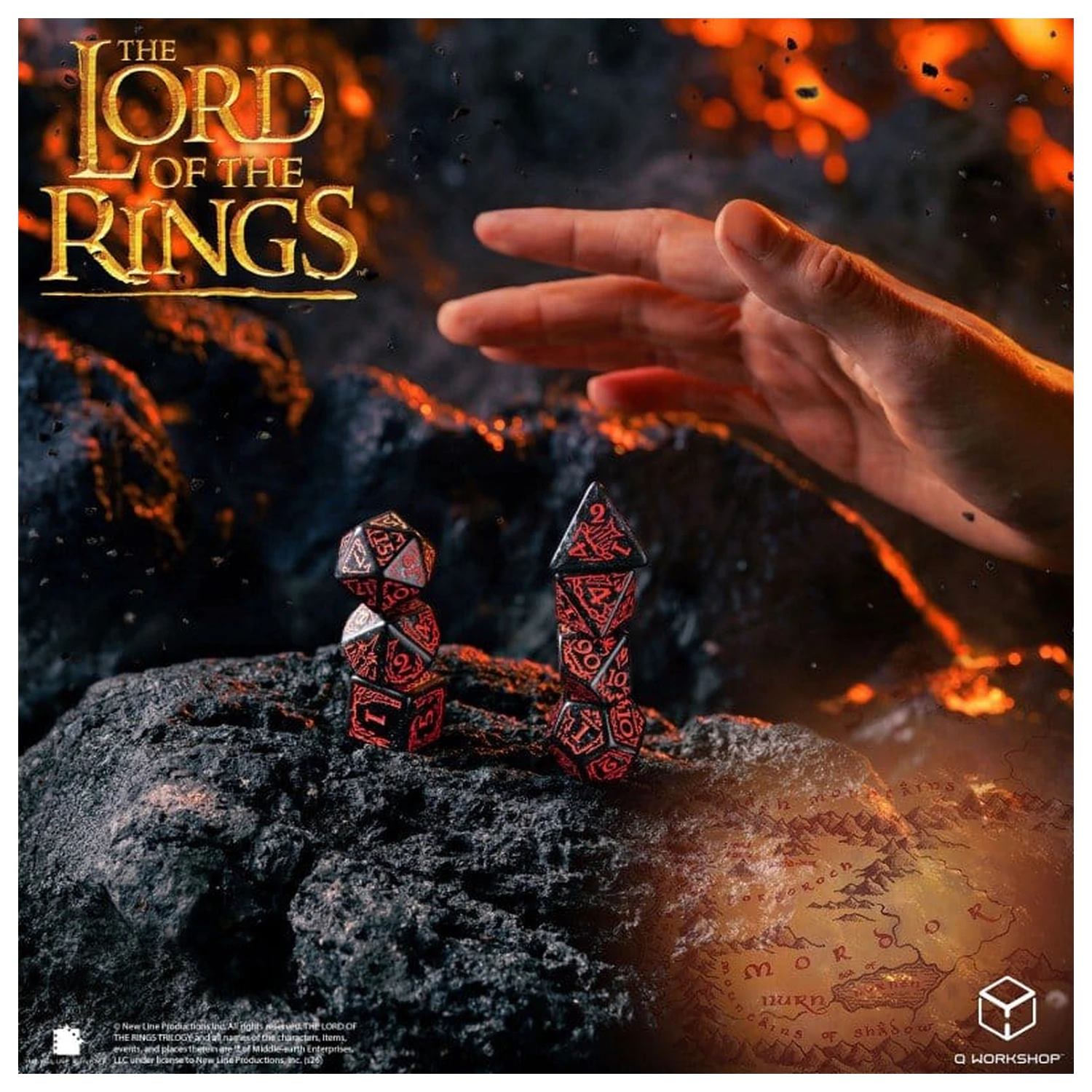The Lord of the Rings Set od 7 Kockica Mordor fotografija proizvoda