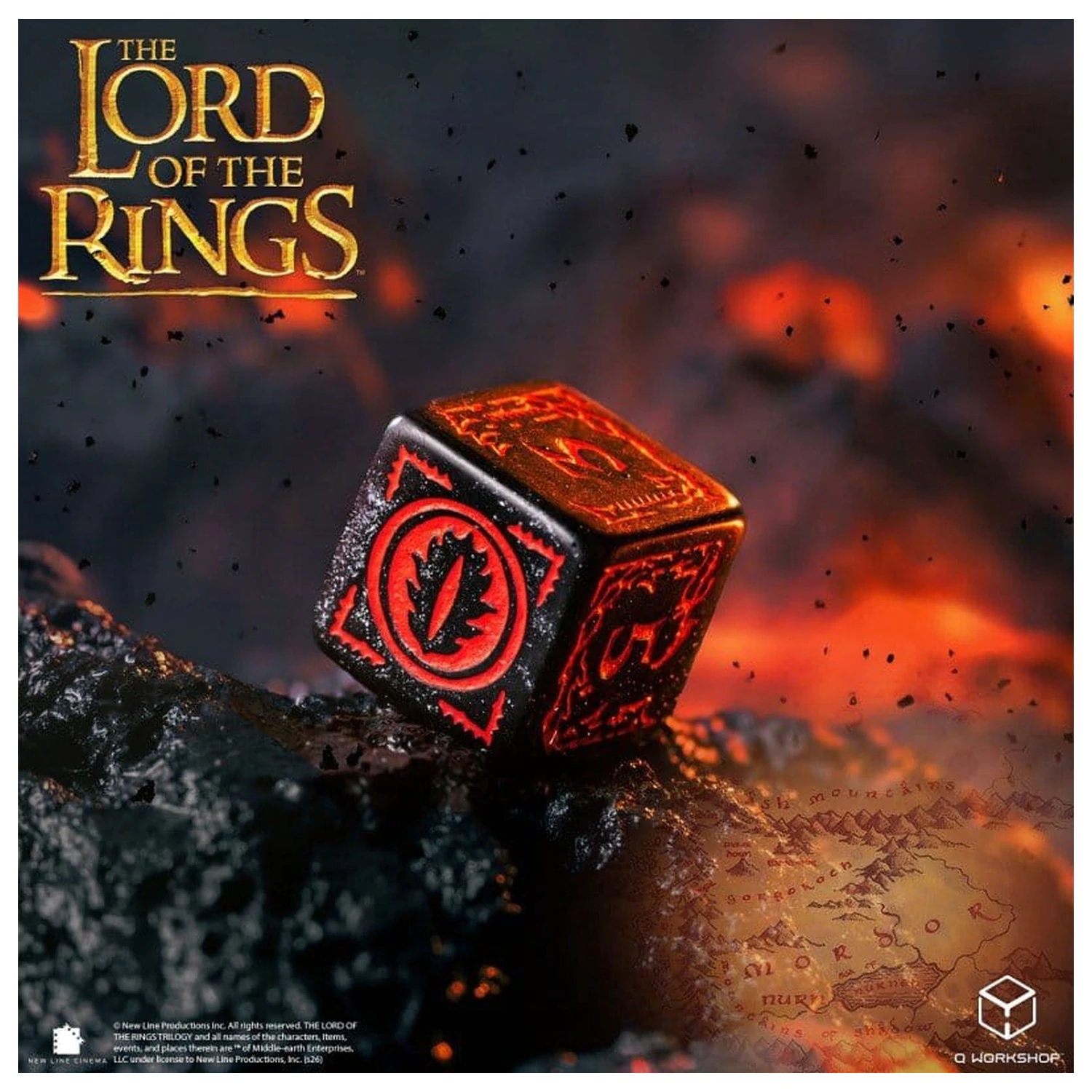 The Lord of the Rings Set od 7 Kockica Mordor fotografija proizvoda