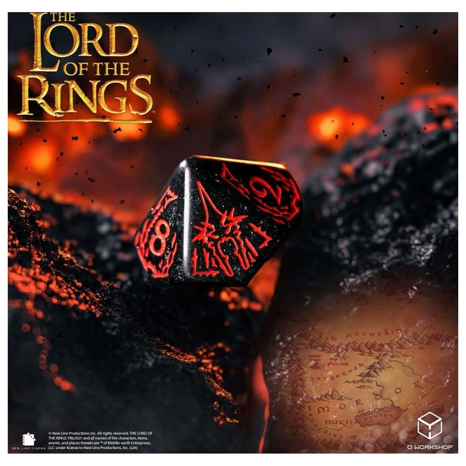 The Lord of the Rings Set od 7 Kockica Mordor fotografija proizvoda