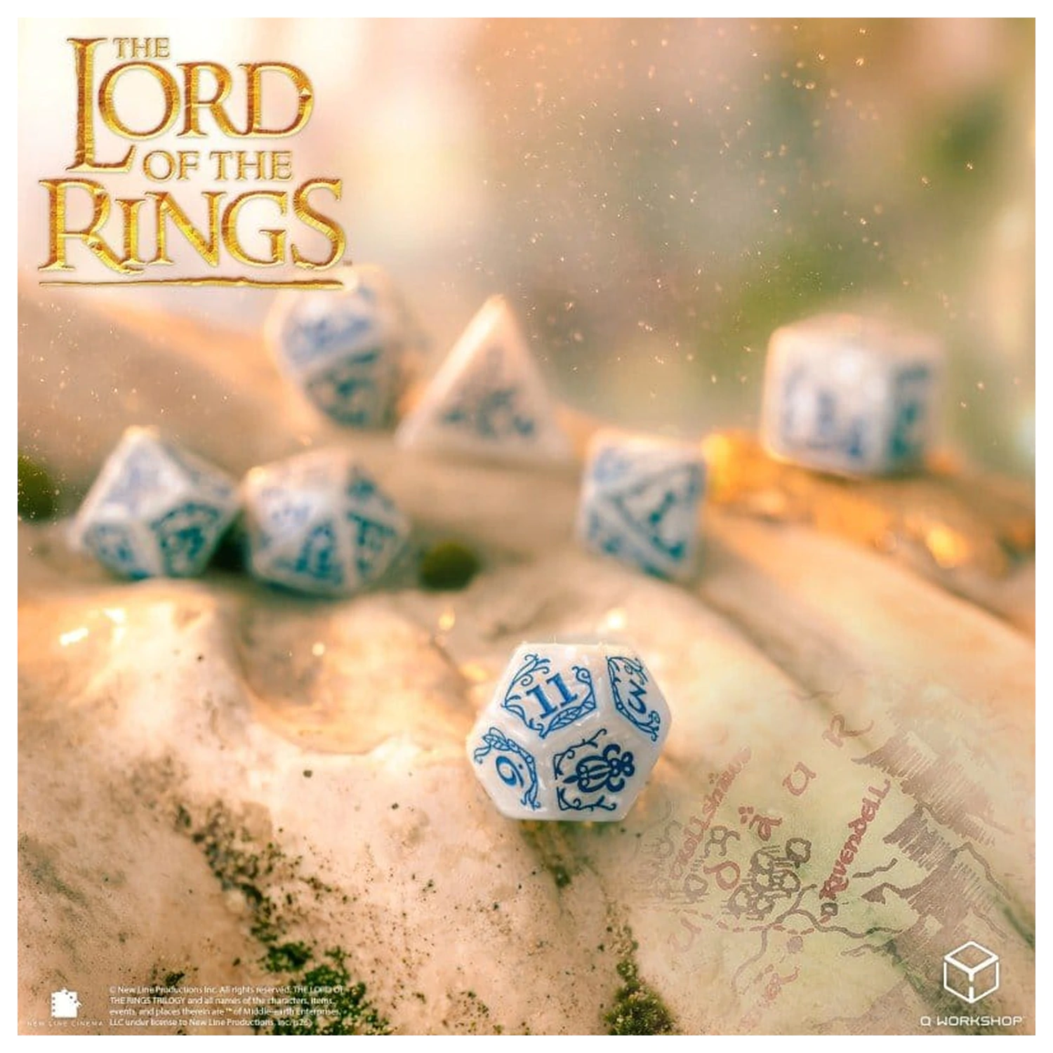 The Lord of the Rings Set od 7 kocki Rivendell (Stone) fotografija proizvoda