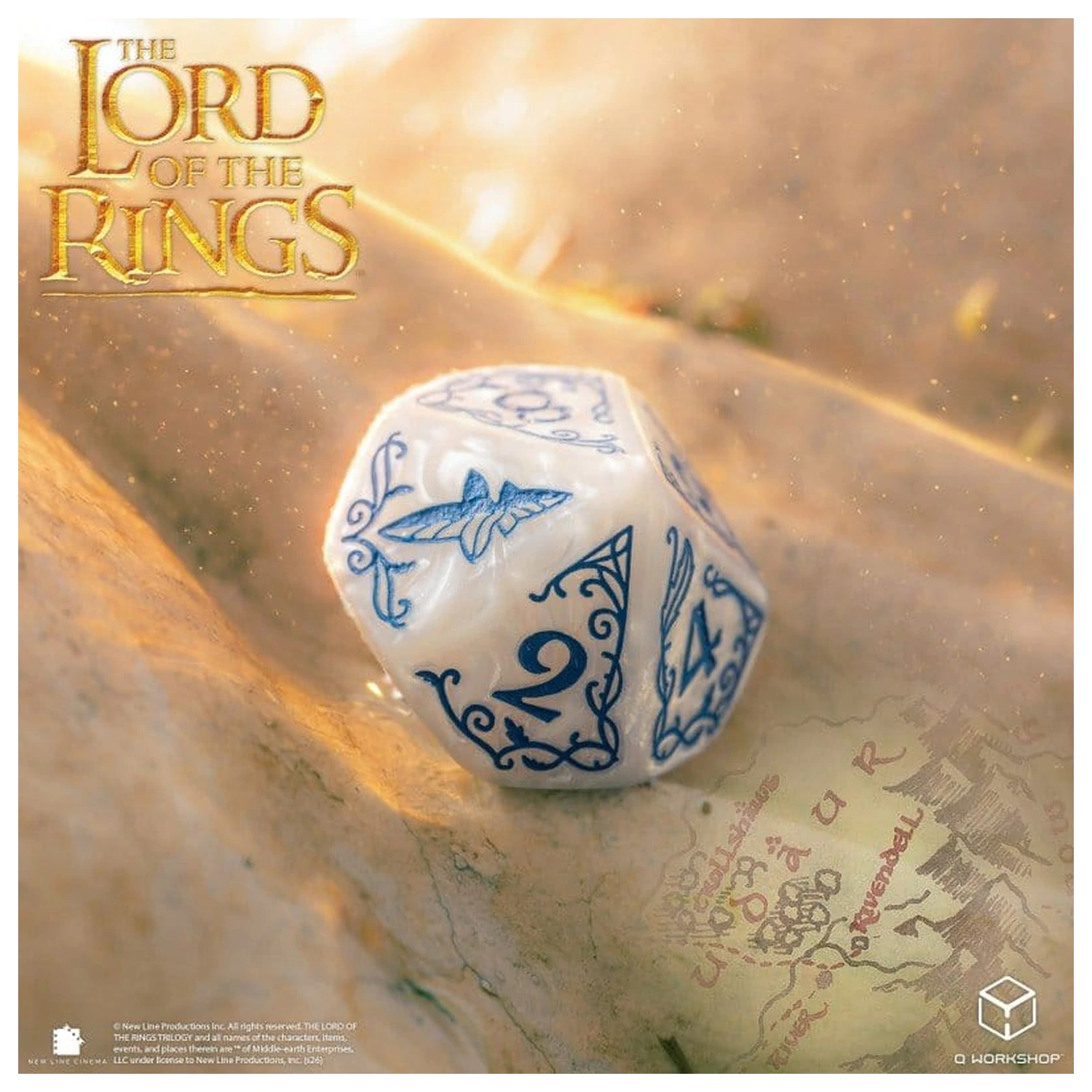 The Lord of the Rings Set od 7 kocki Rivendell (Stone) fotografija proizvoda