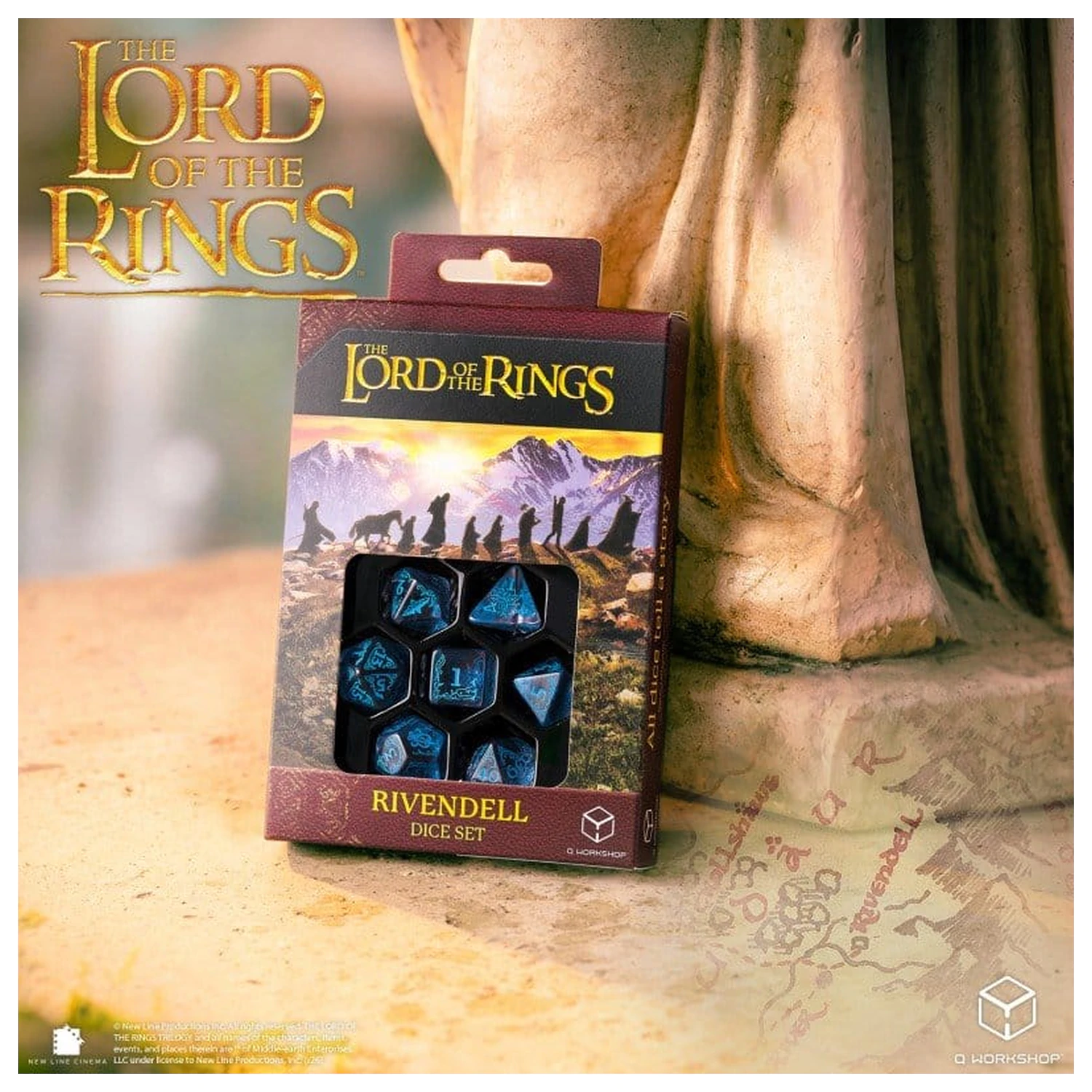The Lord of the Rings Set kocki od 7 Rivendell (Voda) fotografija proizvoda