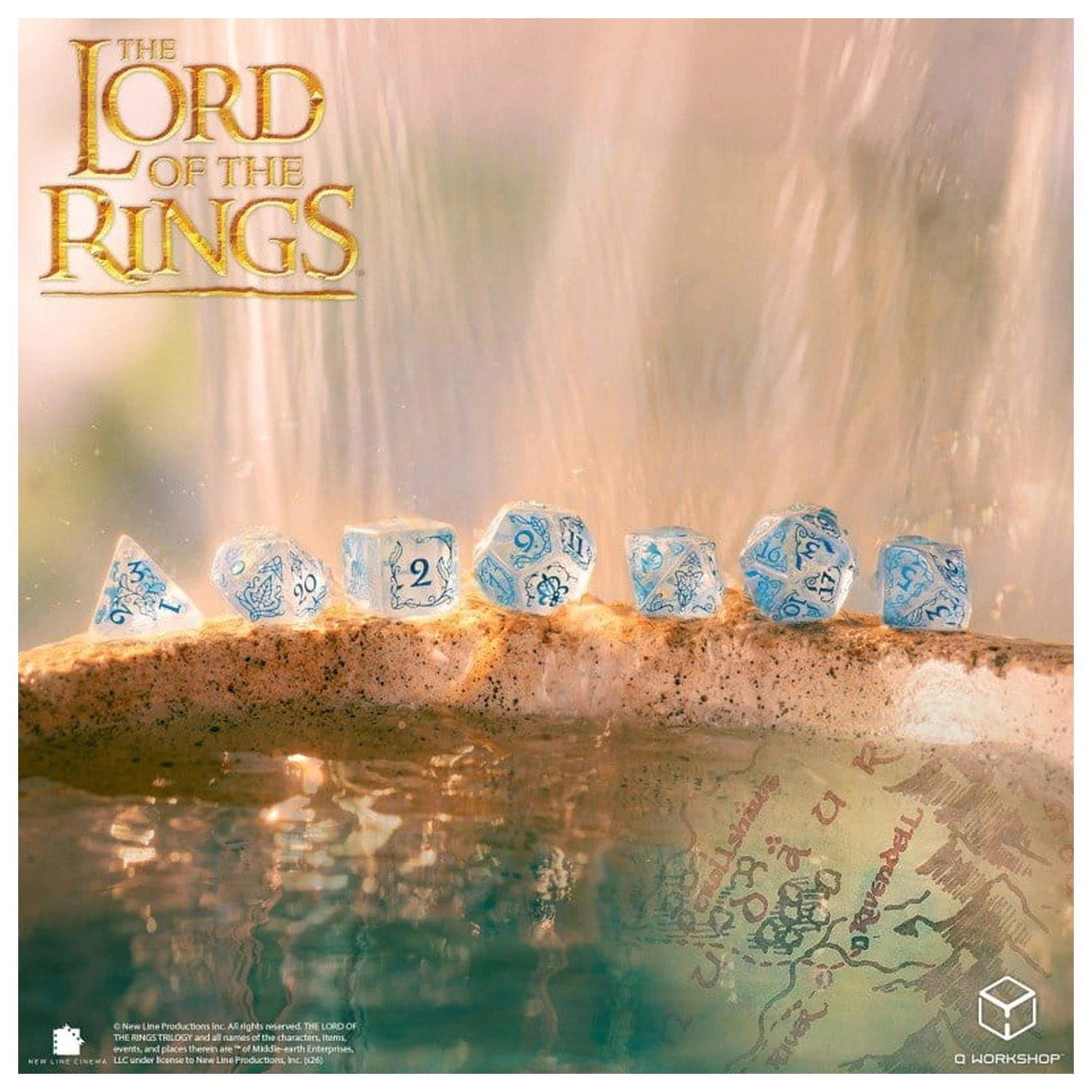 The Lord of the Rings Set kocki od 7 Rivendell (Voda) fotografija proizvoda