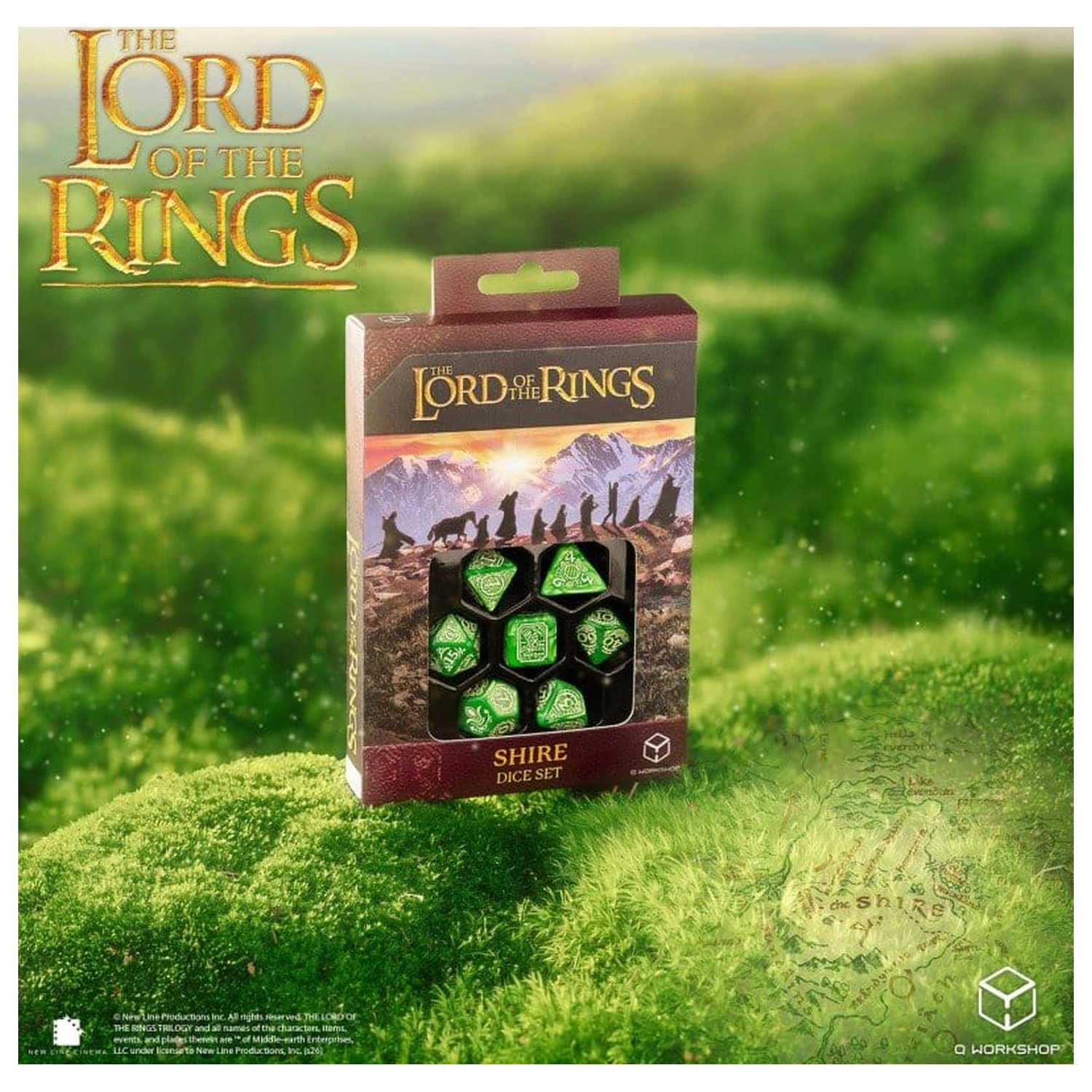 The Lord of the Rings Set od 7 kocki Shire fotografija proizvoda