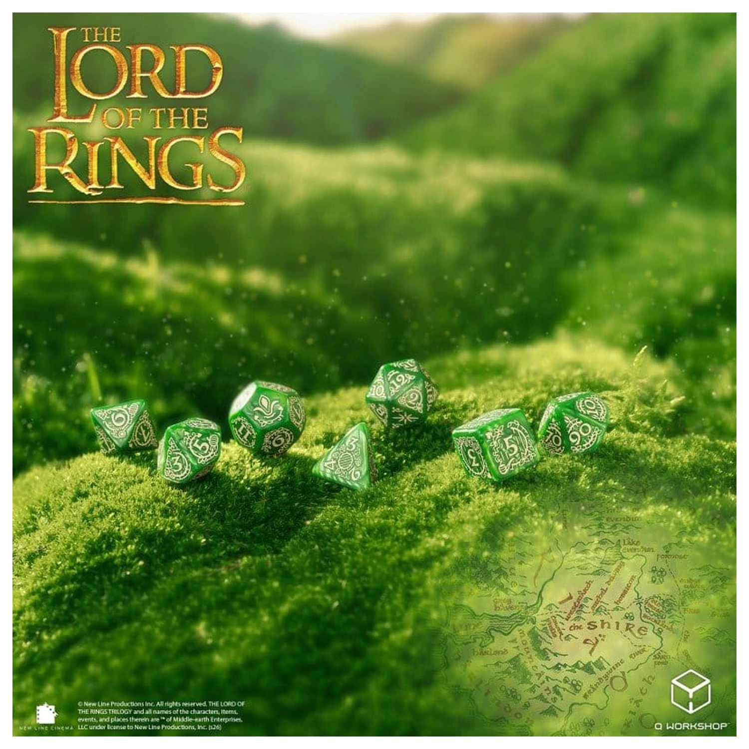 The Lord of the Rings Set od 7 kocki Shire fotografija proizvoda