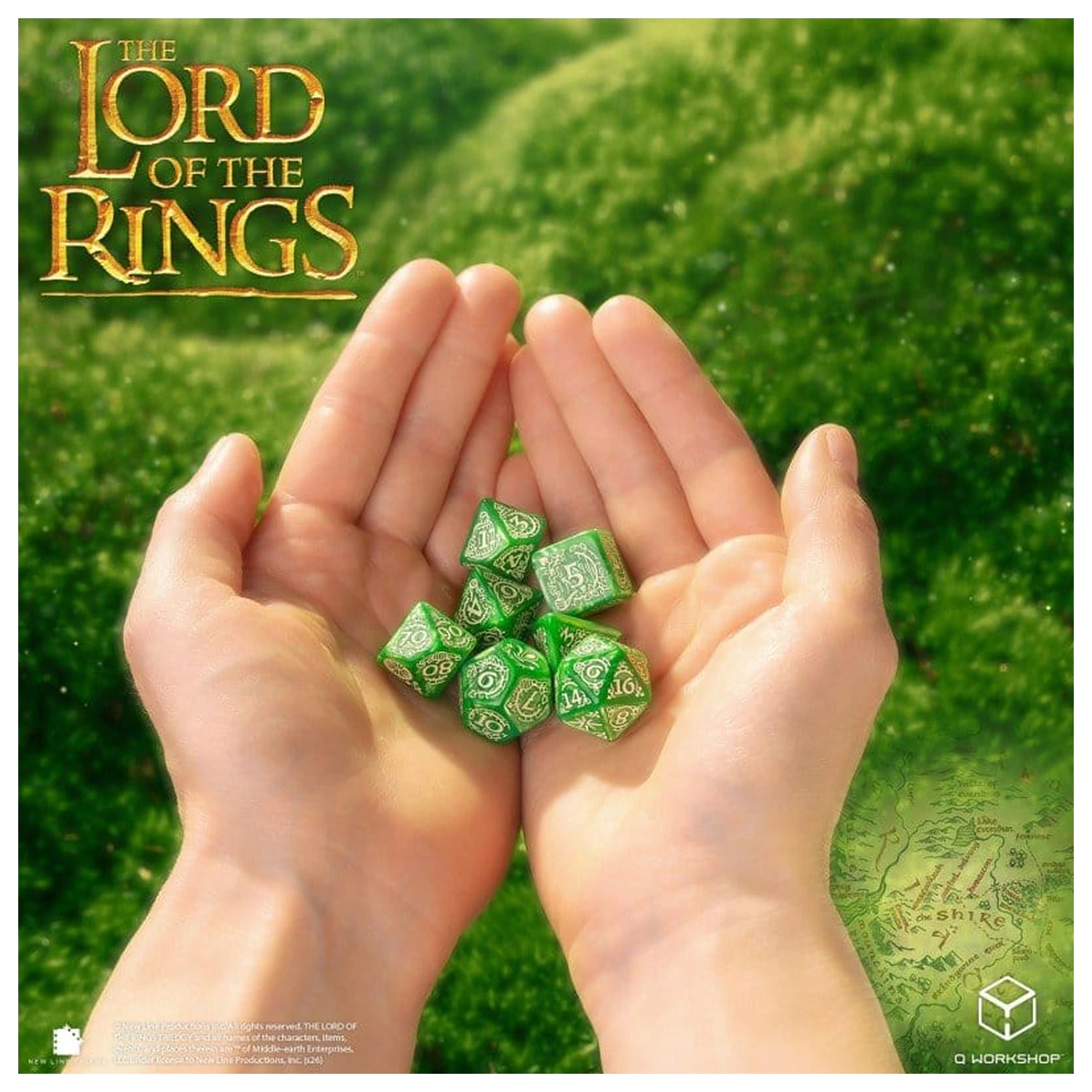 The Lord of the Rings Set od 7 kocki Shire fotografija proizvoda