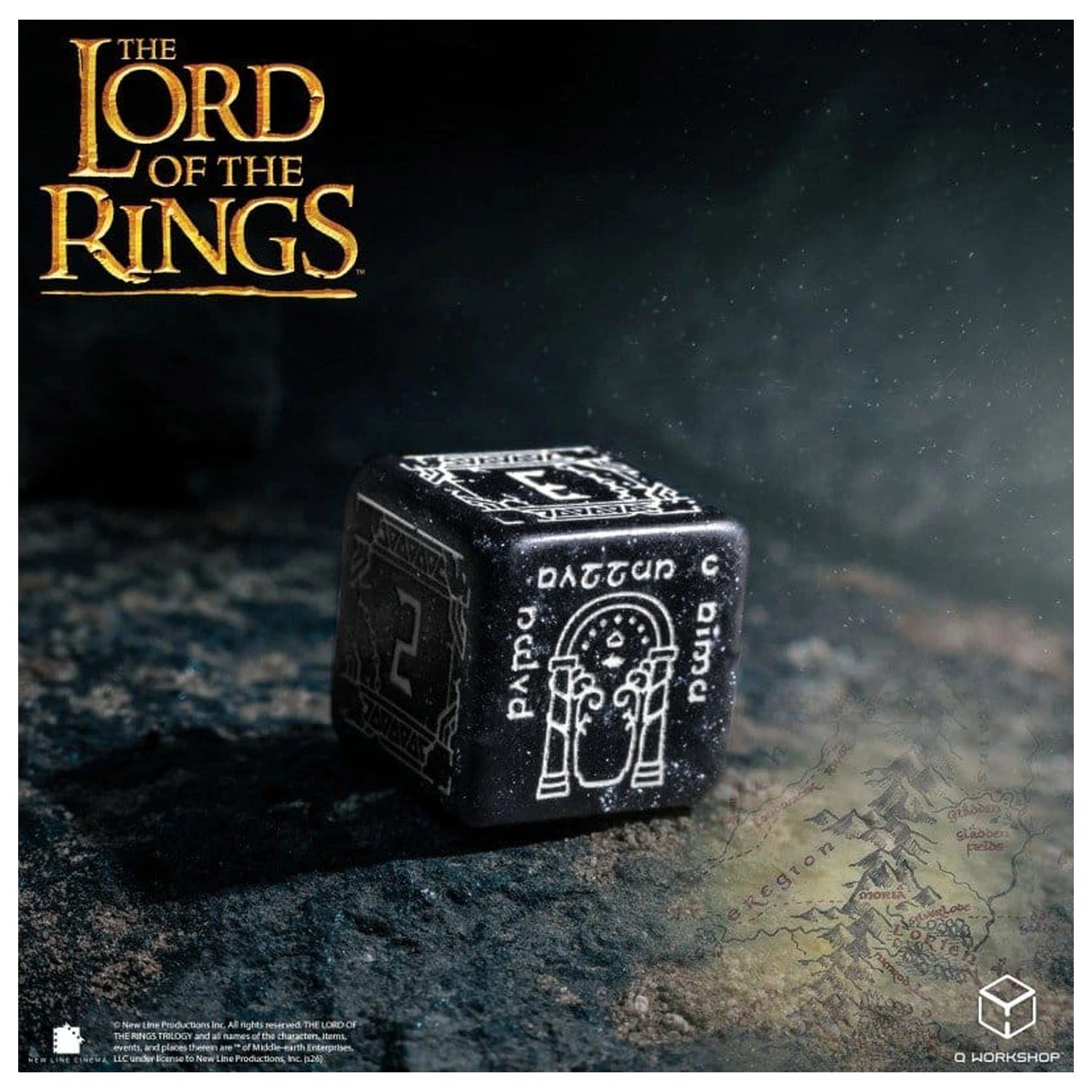 The Lord of the Rings Set kocki od 7 Moria (Glow in the Dark) fotografija proizvoda