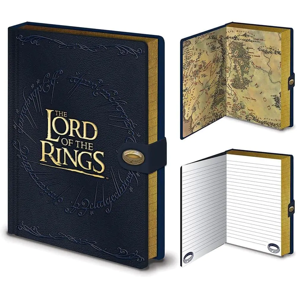 The Lord of the Rings A5 premium bilježnica fotografija proizvoda
