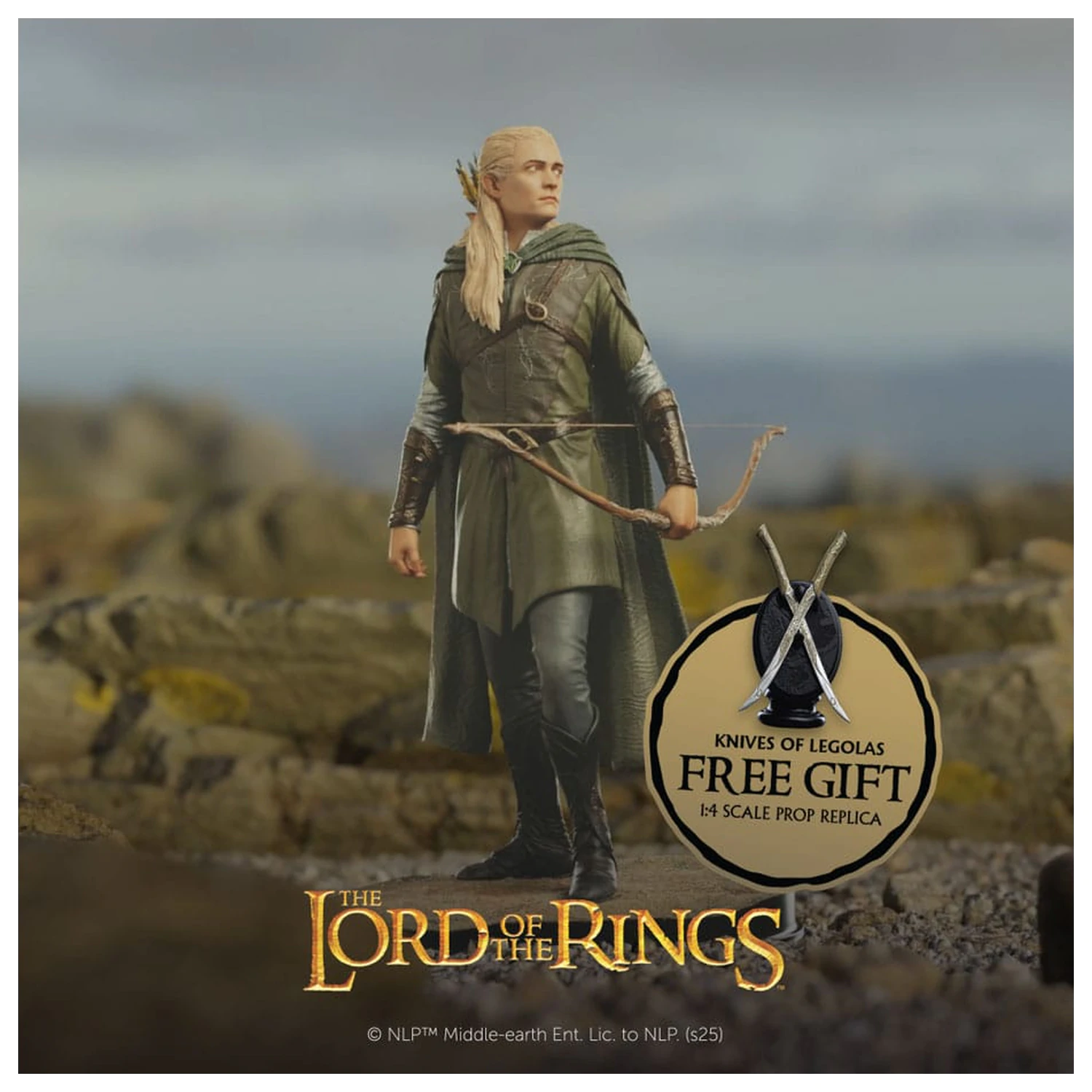 The Lord of the Rings Classic Series Kip 1/6 Legolas, Hunter of the Plains Limited Edition 32 cm fotografija proizvoda