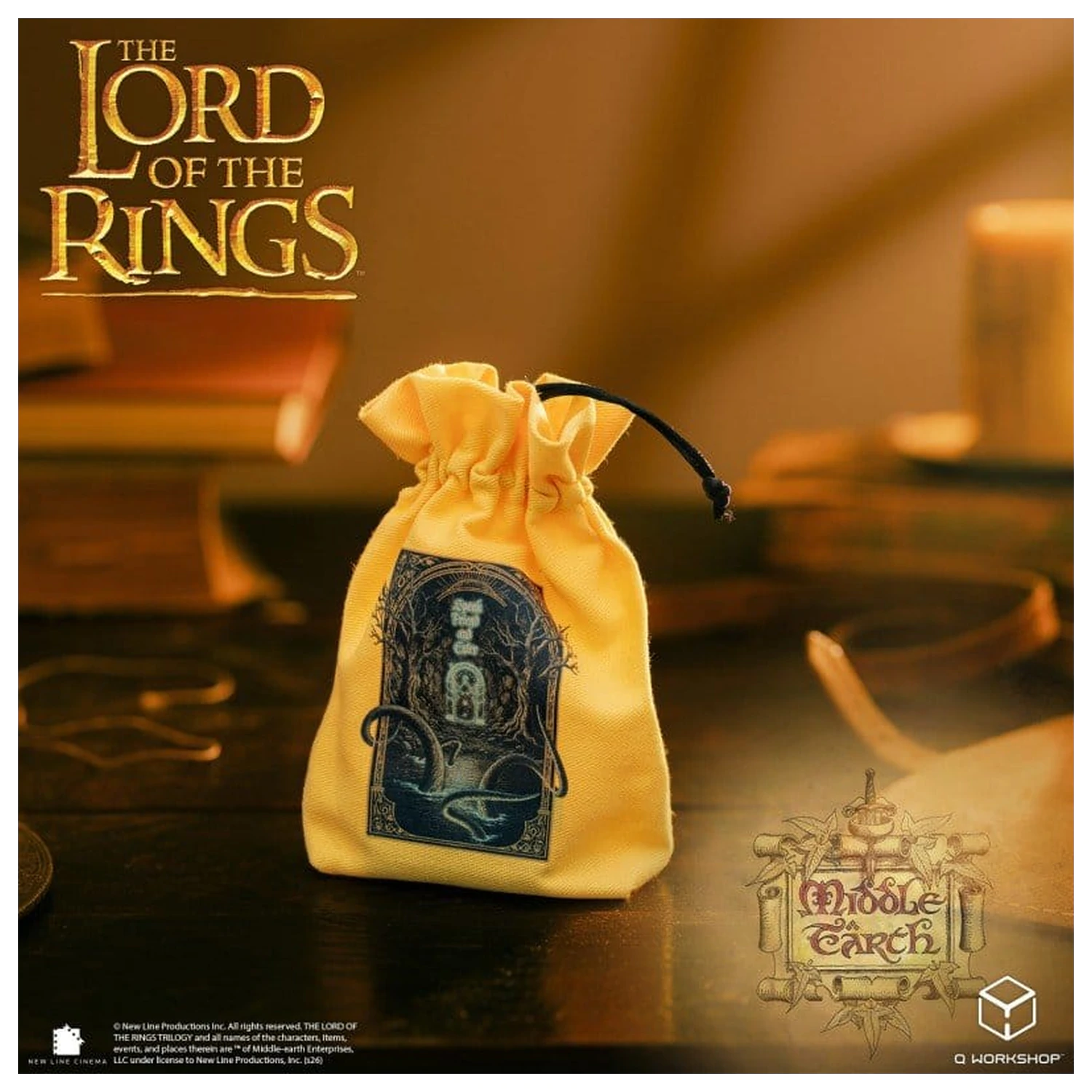 The Lord of the Rings Vrećica za kockice Doors of Durin fotografija proizvoda