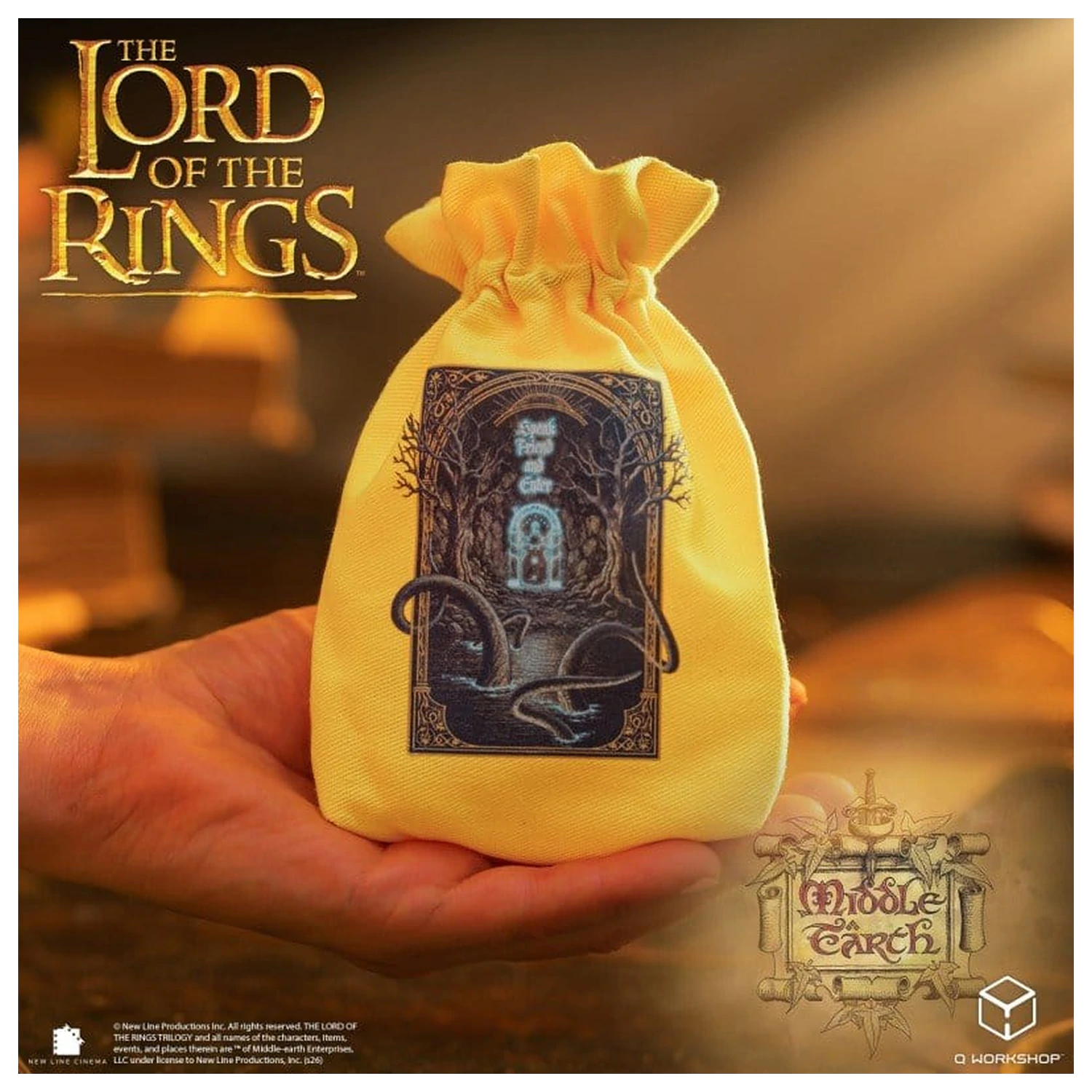 The Lord of the Rings Vrećica za kockice Doors of Durin fotografija proizvoda