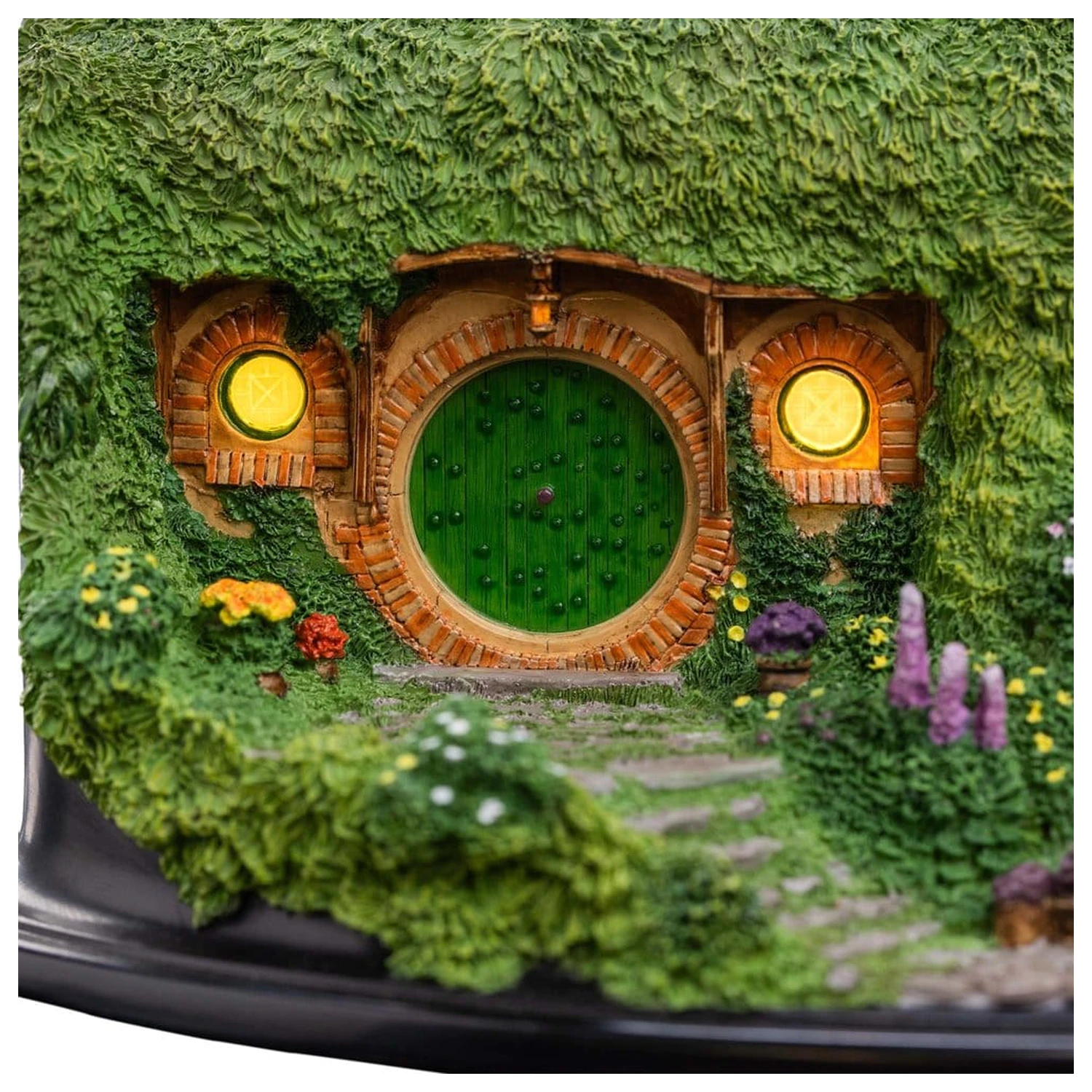 The Lord of the Rings Okruženje Hobbit Rupa - Bag End - Osvijetljeno izdanje 7 cm fotografija proizvoda