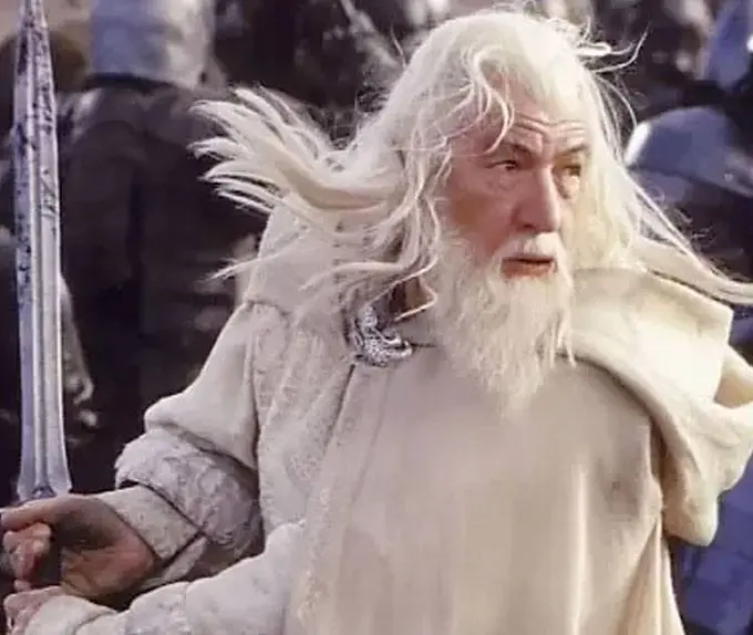 The Lord of the Rings Figurice Fandom PVC kip Gandalf the White 23 cm fotografija proizvoda