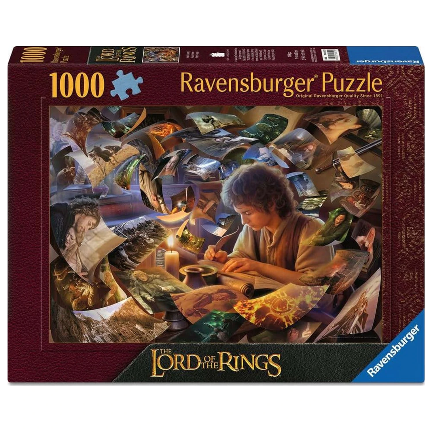 The Lord of the Rings Jigsaw Puzzle Frodo's Journey (1000 komada) fotografija proizvoda