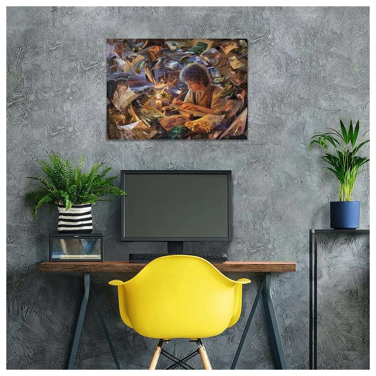 The Lord of the Rings Jigsaw Puzzle Frodo's Journey (1000 komada) fotografija proizvoda