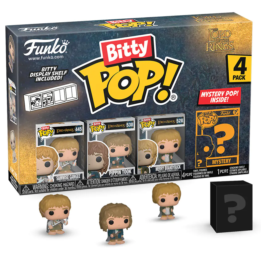 Blister pakiranje 4 figure Bitty Funko POP Gospodar prstenova Samwise fotografija proizvoda