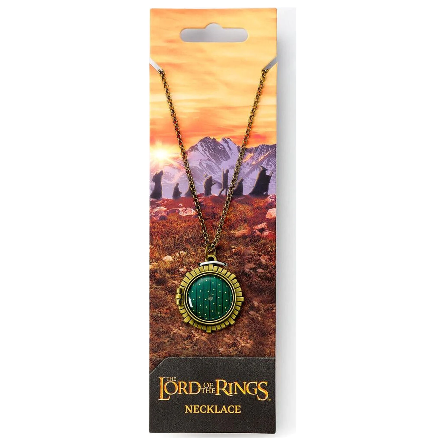 The Lord of The Rings Hobbit Door ogrlica fotografija proizvoda