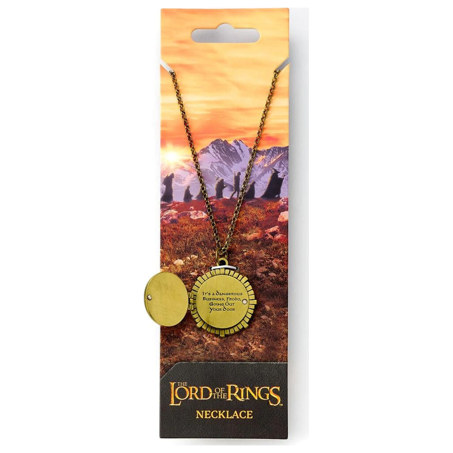 The Lord of The Rings Hobbit Door ogrlica fotografija proizvoda