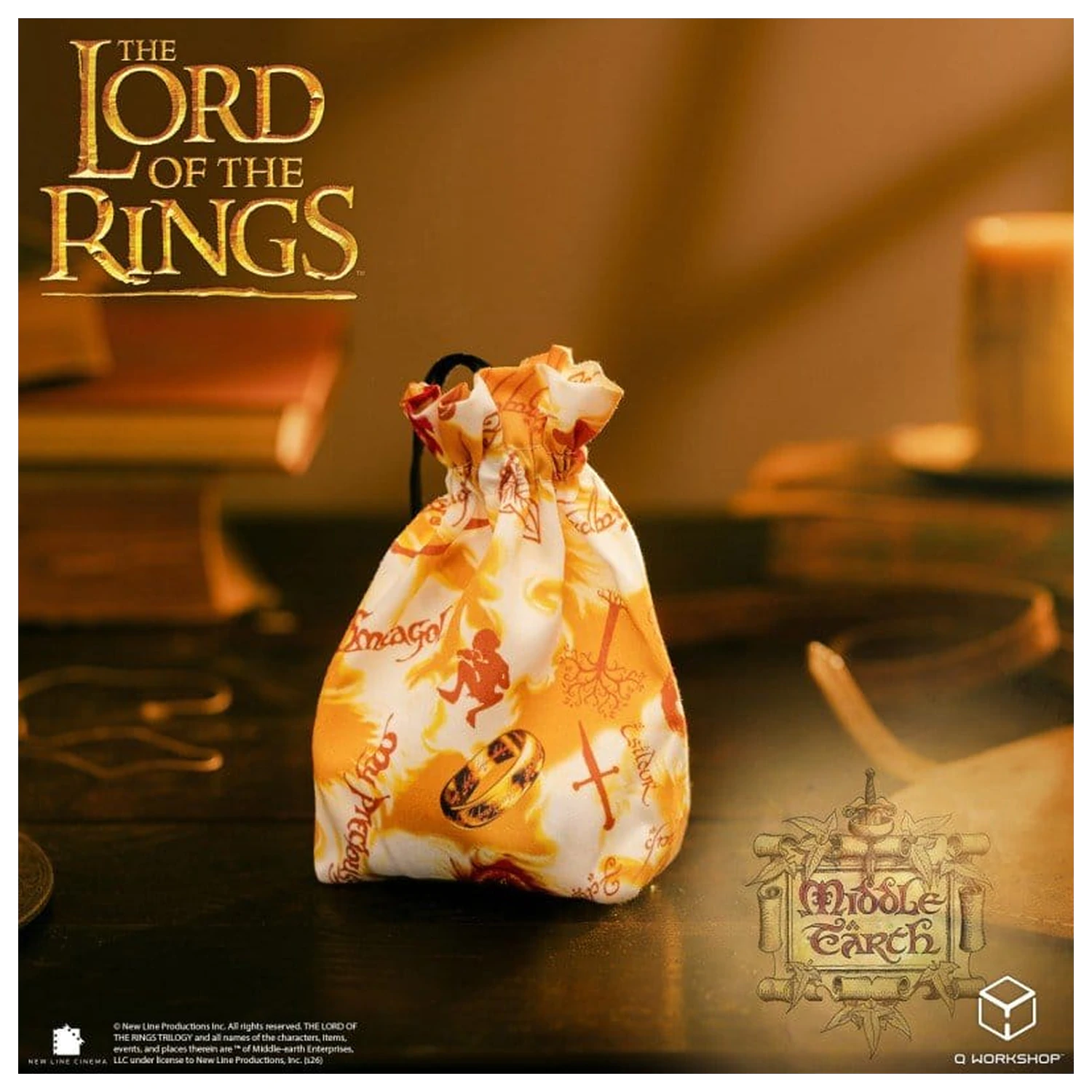 The Lord of the Rings Ring-bearers Full Art vrećica za kockice fotografija proizvoda