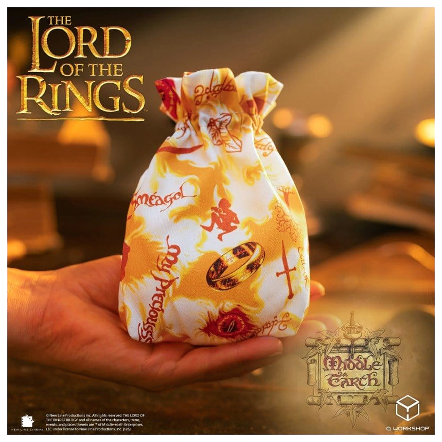 The Lord of the Rings Ring-bearers Full Art vrećica za kockice fotografija proizvoda