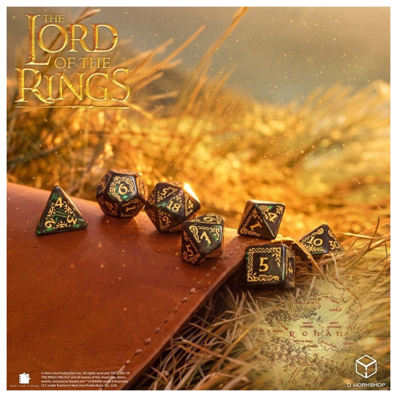The Lord of the Rings Set od 7 Rohan kockica fotografija proizvoda