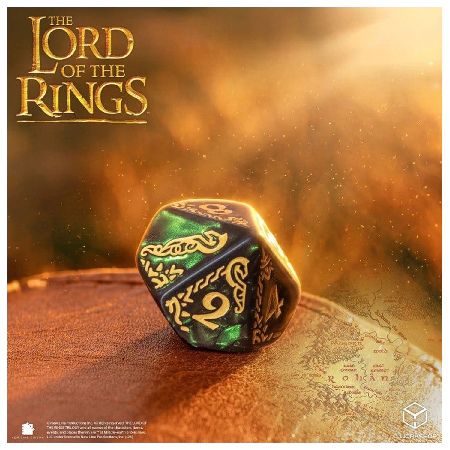 The Lord of the Rings Set od 7 Rohan kockica fotografija proizvoda