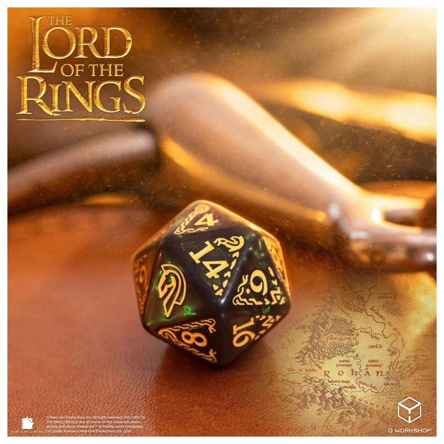 The Lord of the Rings Set od 7 Rohan kockica fotografija proizvoda