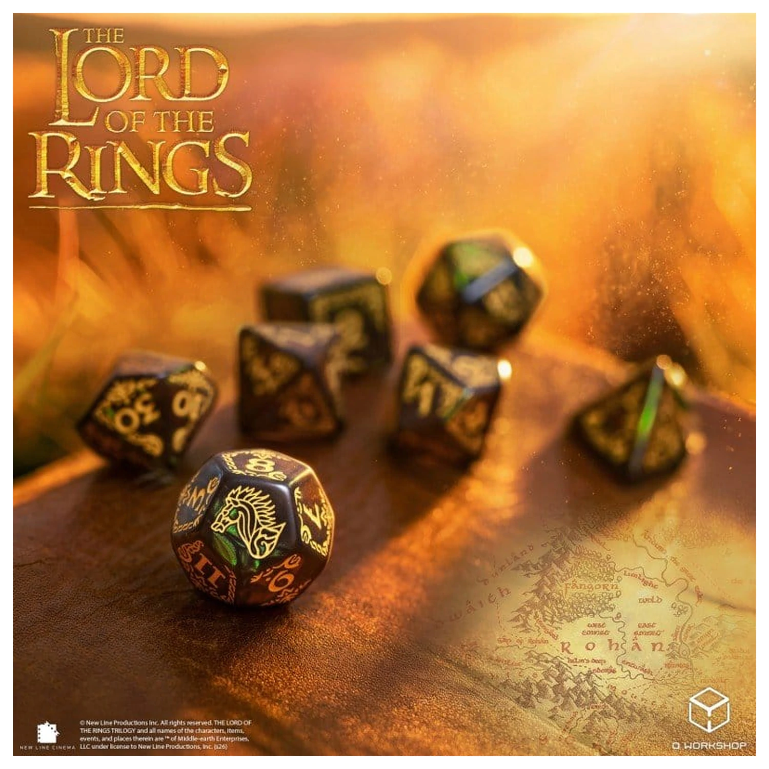 The Lord of the Rings Set od 7 Rohan kockica fotografija proizvoda