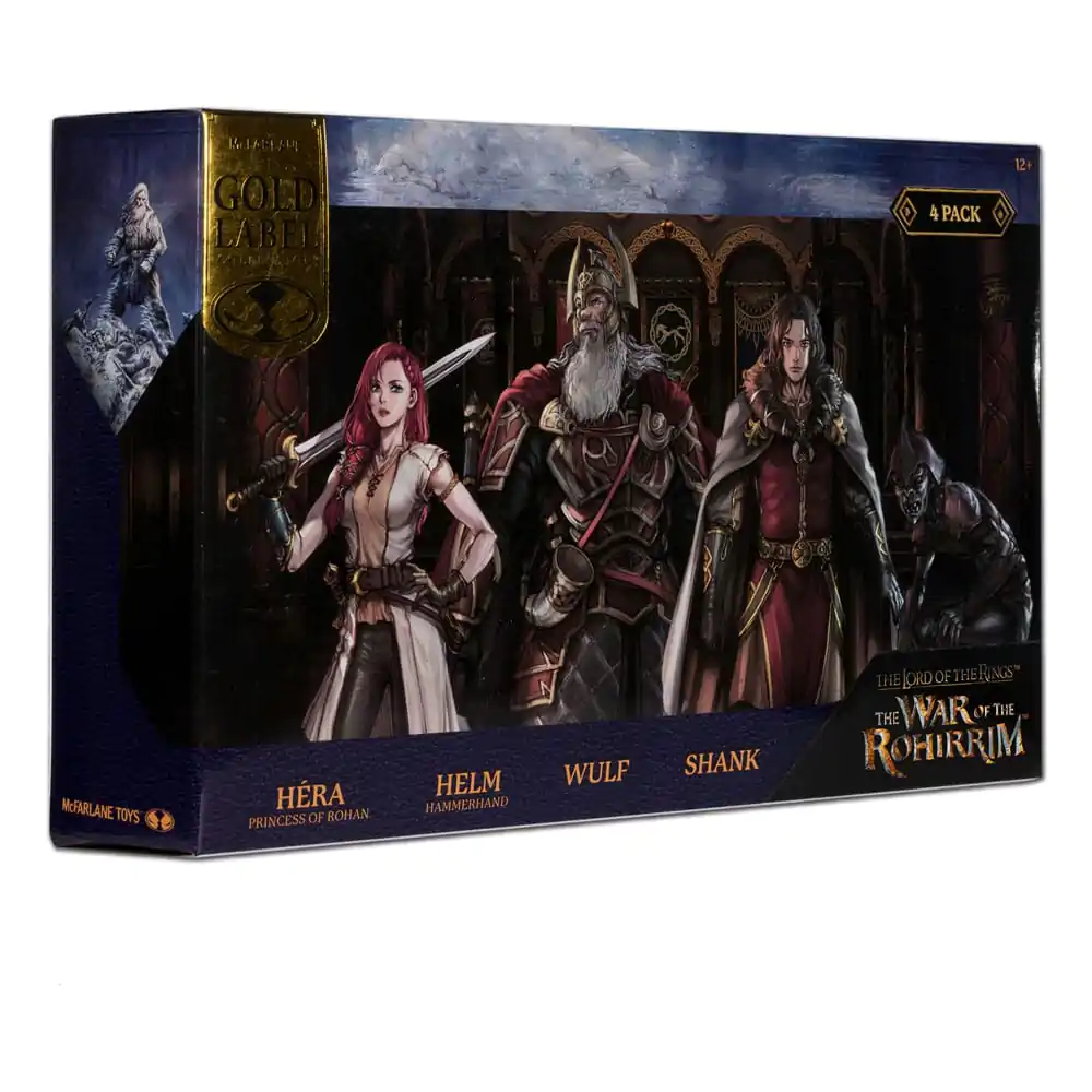 The Lord of the Rings: The War of the Rohirrim akcijske figure, set od 4 komada 10 cm fotografija proizvoda