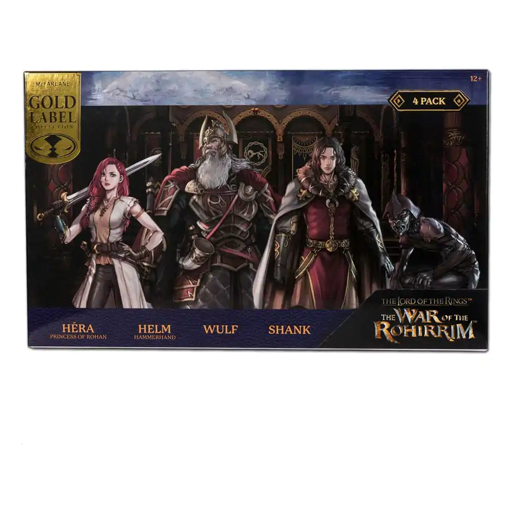 The Lord of the Rings: The War of the Rohirrim akcijske figure, set od 4 komada 10 cm fotografija proizvoda