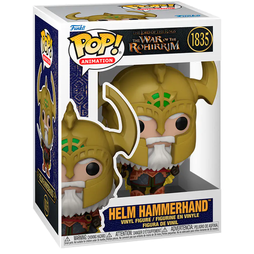 The Lord of the Rings: The War of the Rohirrim Funko POP! Movies Vinilna figura Helm Hammerhand 9 cm fotografija proizvoda