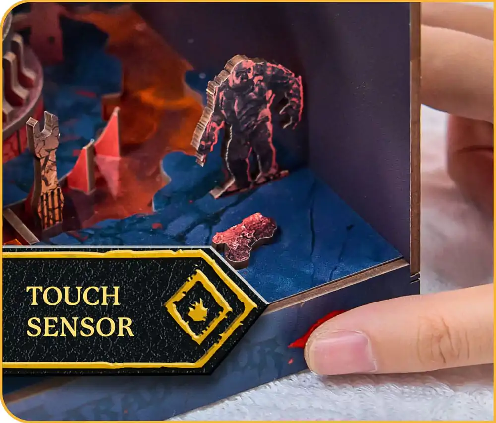 The Lord of the Rings Knjiga Male Avanture kutak knjige Mini Diorama Barad-Dûr 23 cm fotografija proizvoda