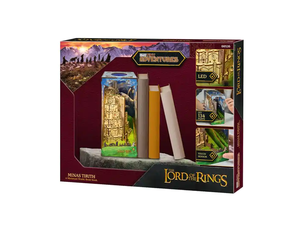 The Lord of the Rings Tiny Adventures Book Nook Mini Diorama Minas Tirith 23 cm fotografija proizvoda