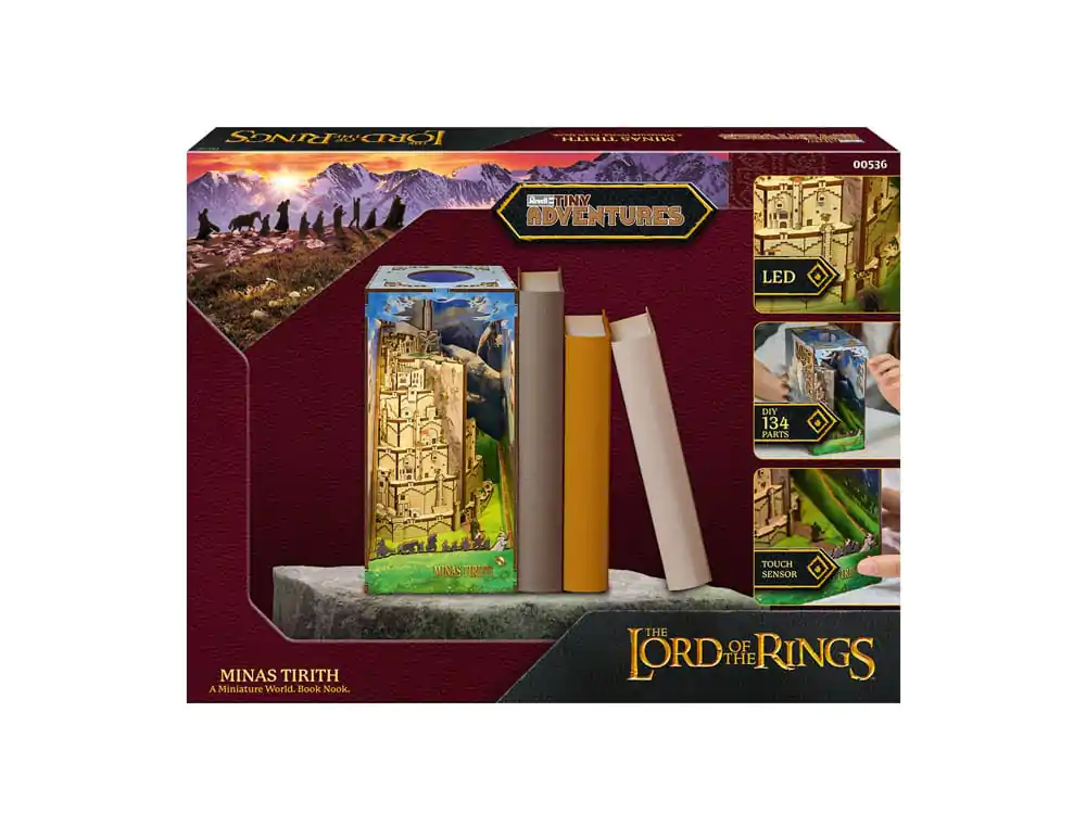 The Lord of the Rings Tiny Adventures Book Nook Mini Diorama Minas Tirith 23 cm fotografija proizvoda