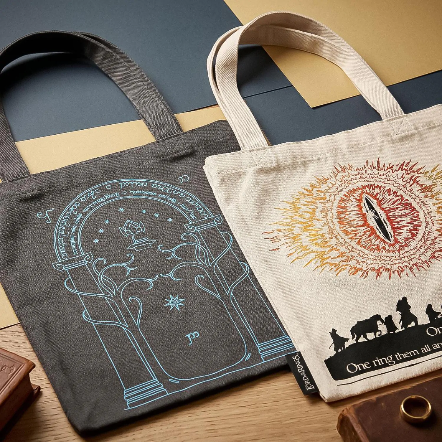 The Lord of the Rings tamna platnena torba fotografija proizvoda