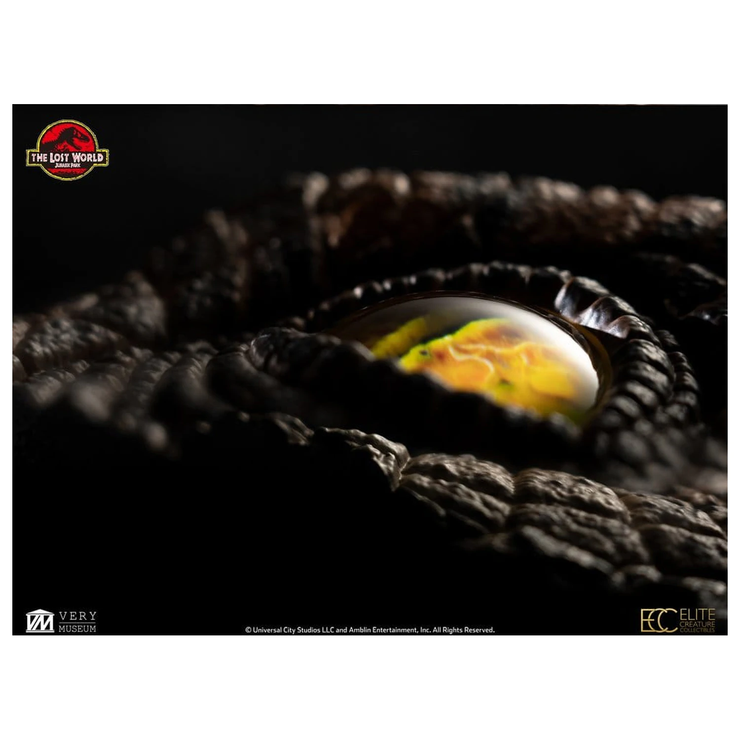 The Lost World: Jurassic Park Replica bista muškog Velociraptora oko rekvizit 23 cm fotografija proizvoda