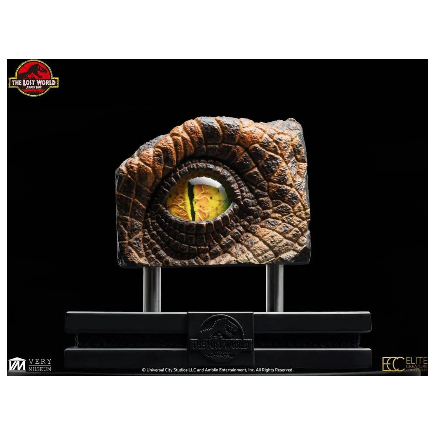 The Lost World: Jurassic Park Replica bista muškog Velociraptora oko rekvizit 23 cm fotografija proizvoda